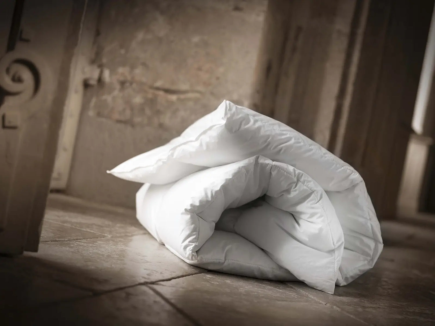 Couette épaise chaude hiver duvet de canard